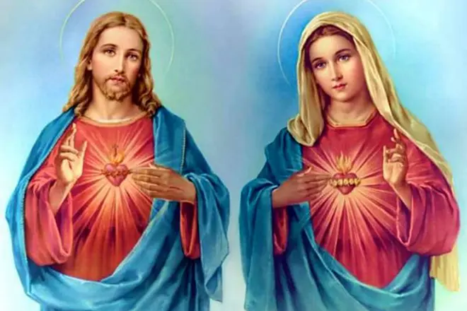 ઇસુ ખ્રિસ્ત અને વર્જિન મેરી