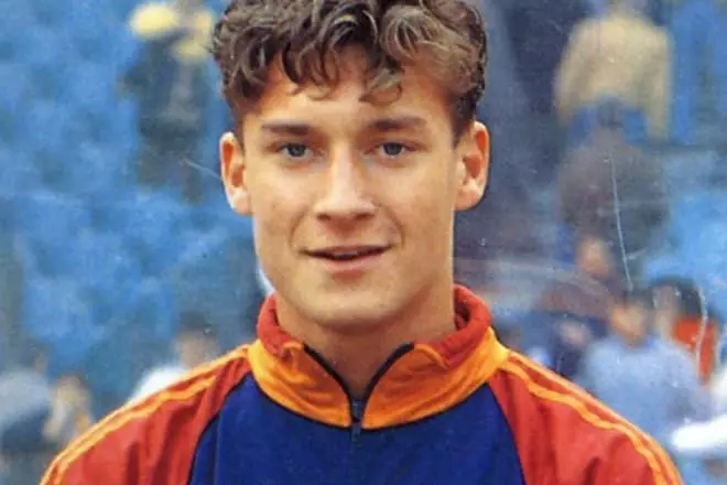 Francesco Totti na juventude