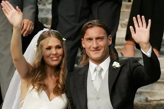 Wedding Francesco Totti and Ilari Blazi