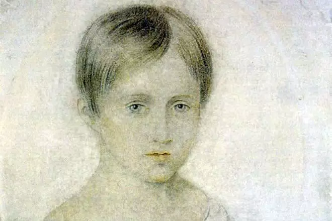 納塔利婭·戈拉科夫在童年時期