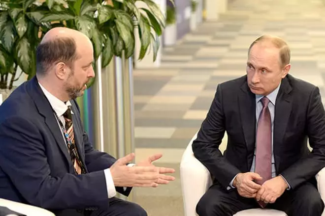 Hermann Klimenko och Vladimir Putin