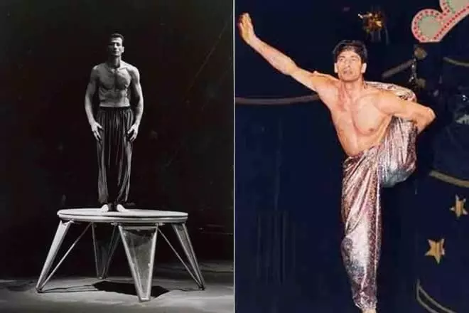 Mukhtar Gusgadzhiev im Zirkus