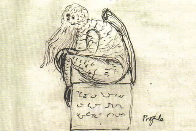 Sketch of Ctulhu Drurd Hostict