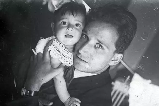 Alexander Pechersky dengan anak perempuannya