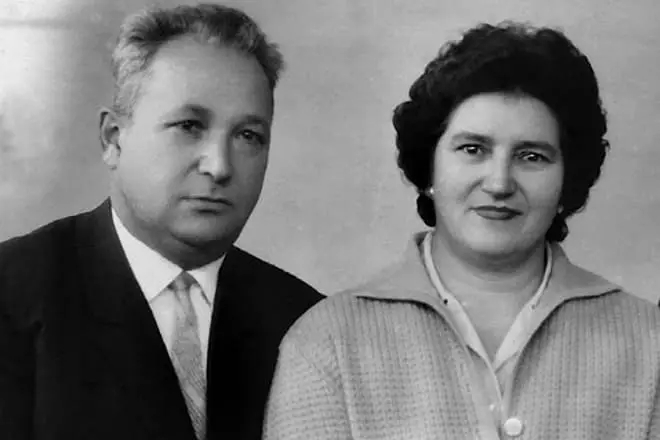 Alexander Pechersky med sin kone Olga