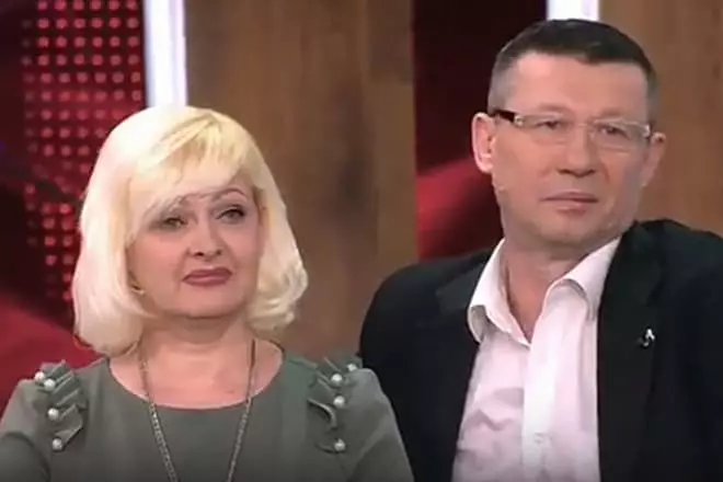 Oļegs protasovs un viņa sieva Svetlana