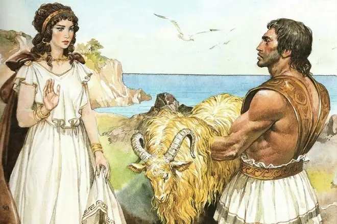 Jason e sua moglie Medea