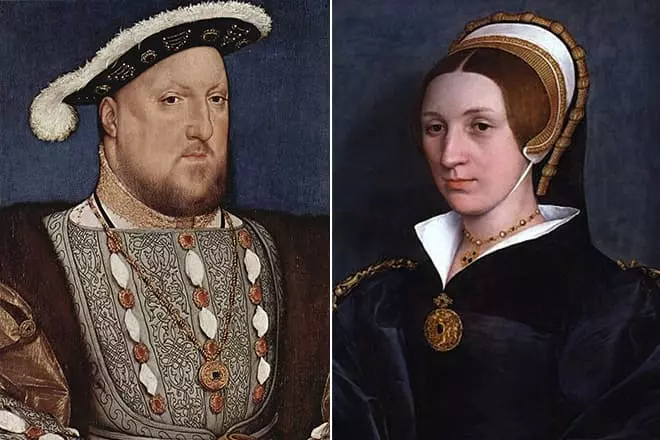 Heinrich VIII og Ekaterina Howard