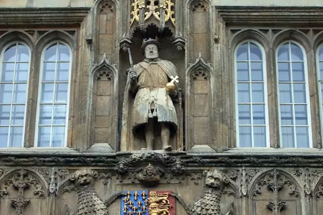 Heinrich VIII的雕像