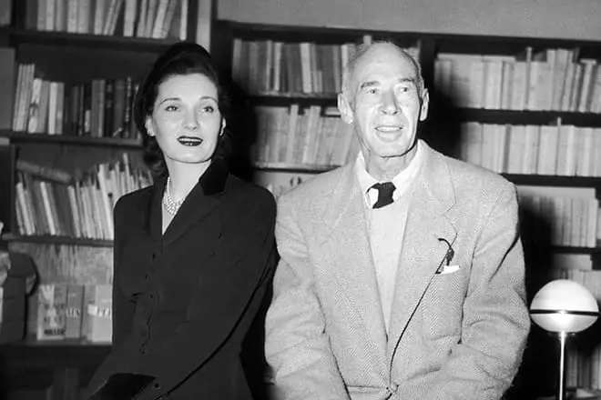 Henry Miller og kone Eva McLur