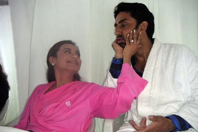Rani Mukherji and Abhishek Bachchan