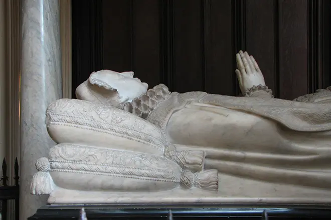 Sarcophag Mary Stewart i Westminster Abbey