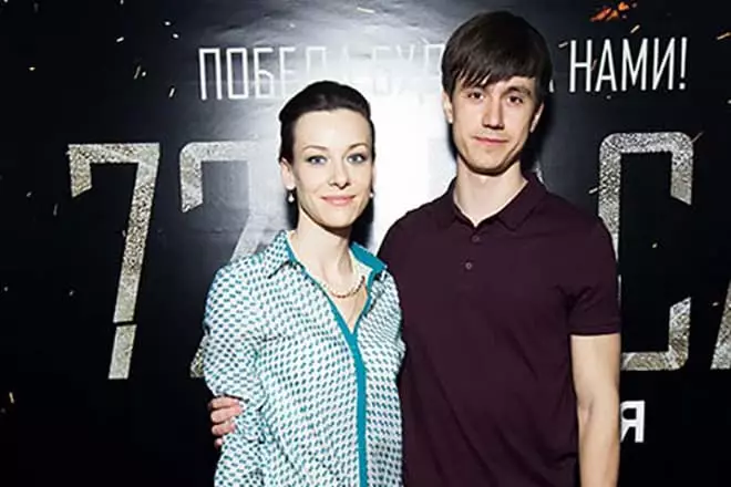 Aleksandras Zelsky ir jo žmona Elena Lotov