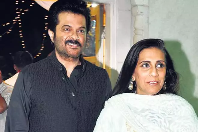 Anil Kapoor และ Sunita ภรรยาของเขา