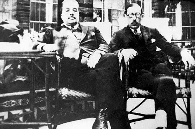 Igor Stravinsky og Sergey Dyagilev