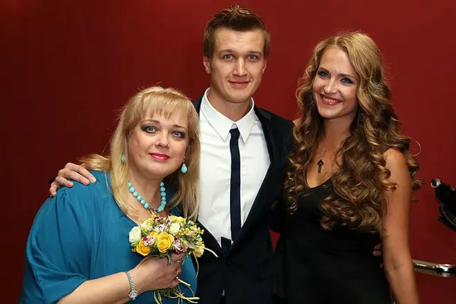 Lyubov Rudenko, Anatoly Rudenko et Elena Dudina