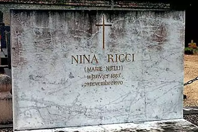 Nina Ricci's grave