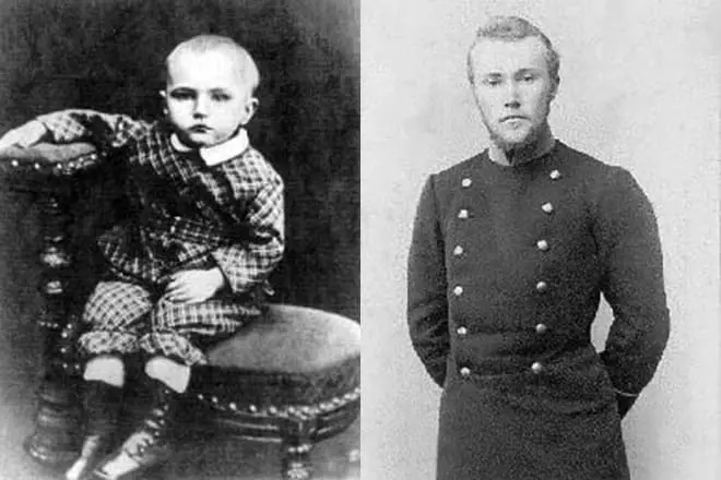 童年和青年的Nikolay Roerich