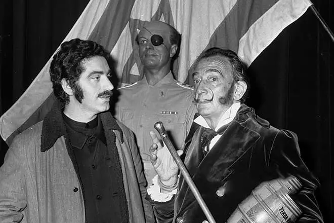 Paco Raban e Salvador Dalí