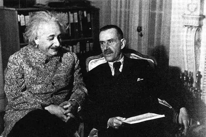 Albert Einstein și Thomas Mann
