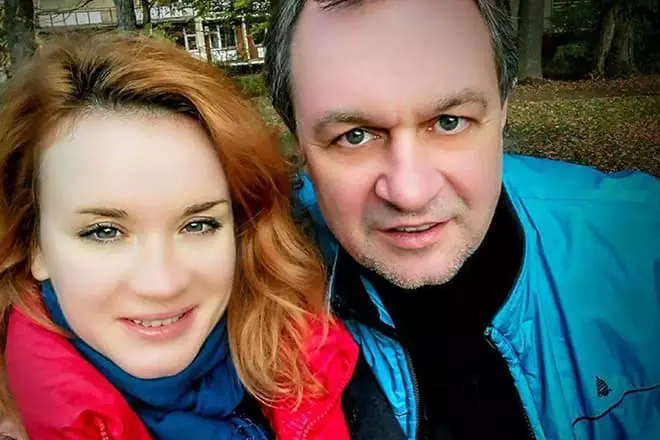 Alevtina Egorova dan suaminya Andrei Zelinsky