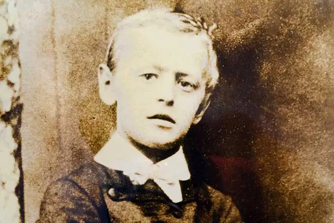 Herman Hessen gyermekkorban
