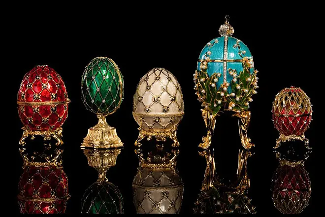 Faberge Eggs.