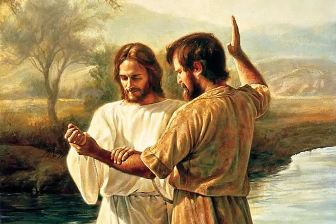 John Baptist i Isus Krist