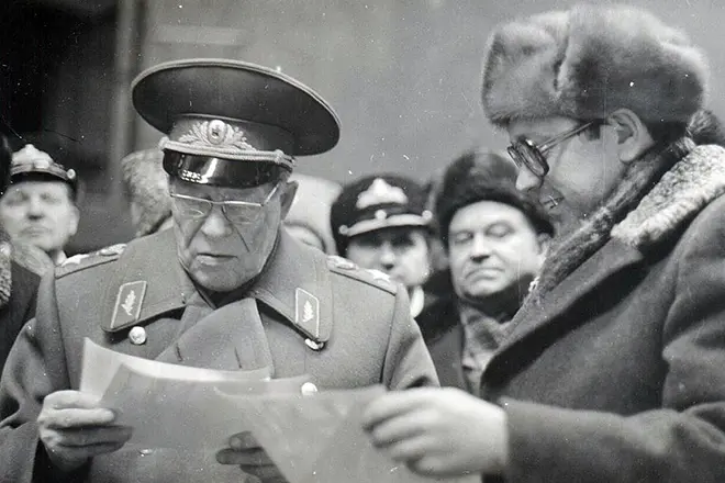 Marshal Dmitry Ustinov.