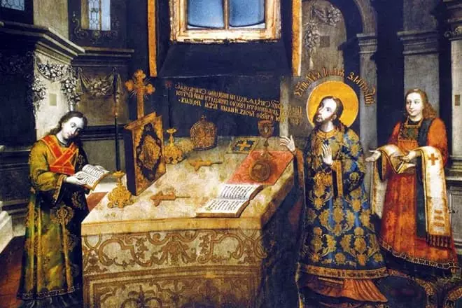 John Chrysostom e etsa lihlahisoa tsa bomolimo