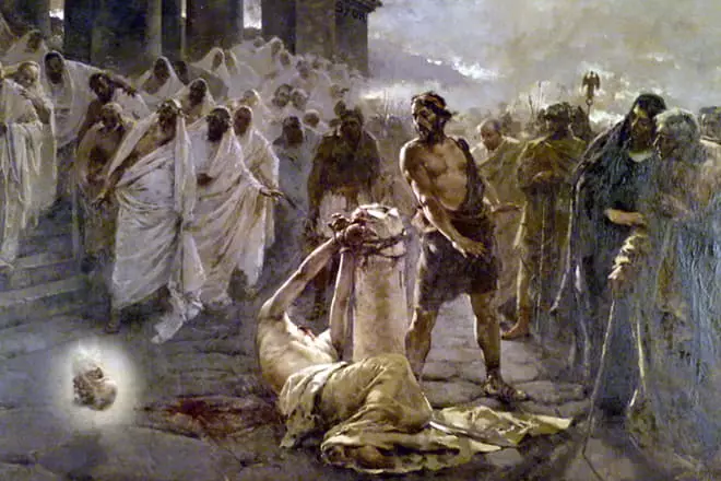 Rasul Paul memotong kepalanya