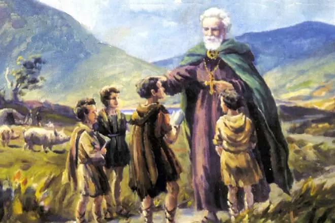 Santo Patrick con niños