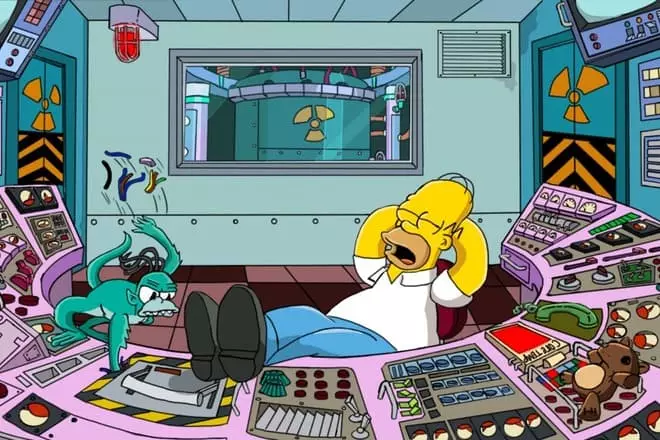 Homer Simpson v práci
