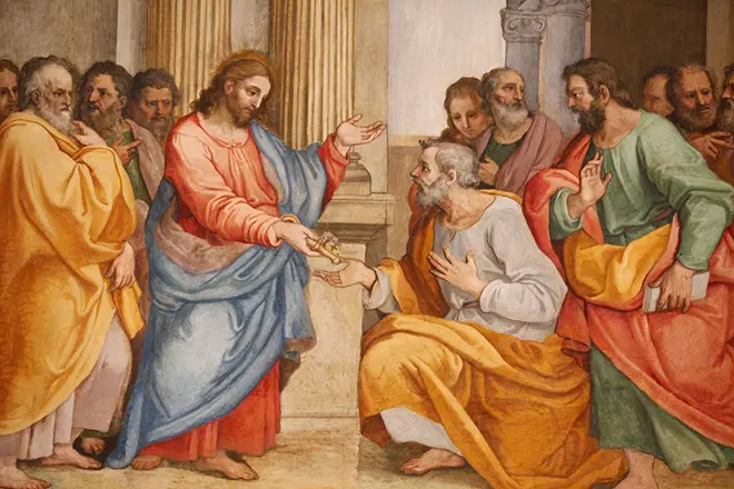 Jezu Krishti dhe Apostulli Pjetër