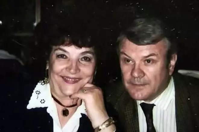 Olga Voronets en haar man Vladimir Sokolov