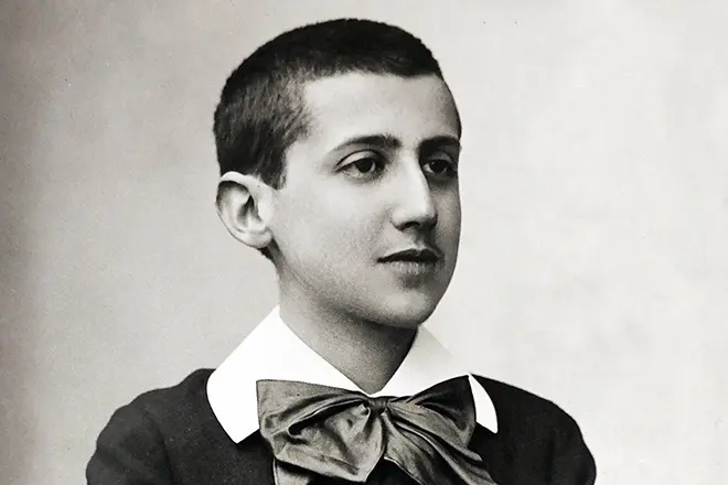 Marcel Proust na infancia