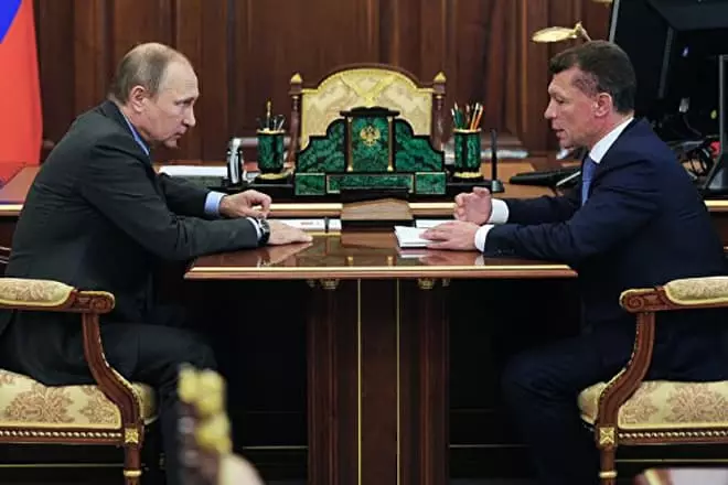 Vladimir Putin og Maxim Topilin