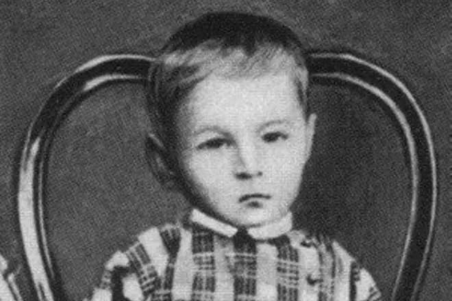 Konstantin Balmont kao dijete