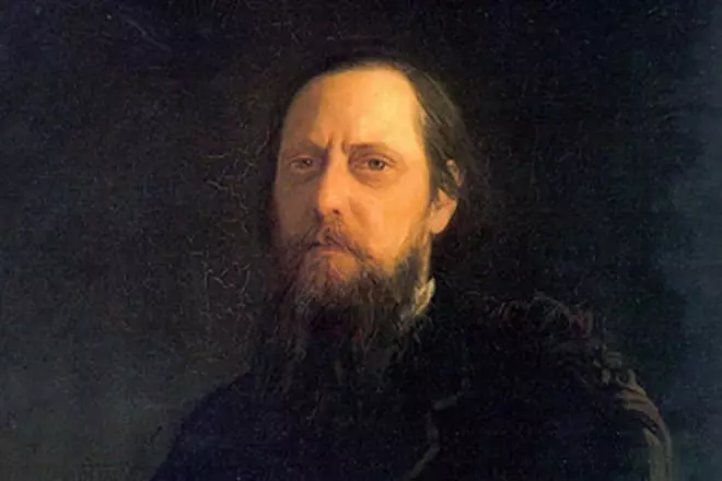 Portrait of Mikhail Saltykov-Shchedrin