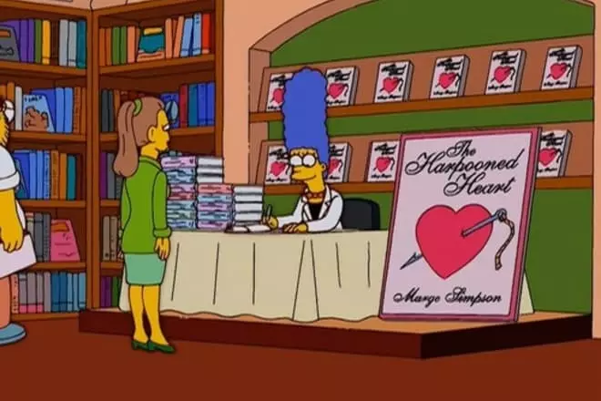 Writer Marge Simpson.