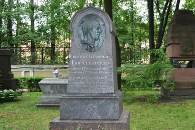 The grave of Eugene Baratynsky
