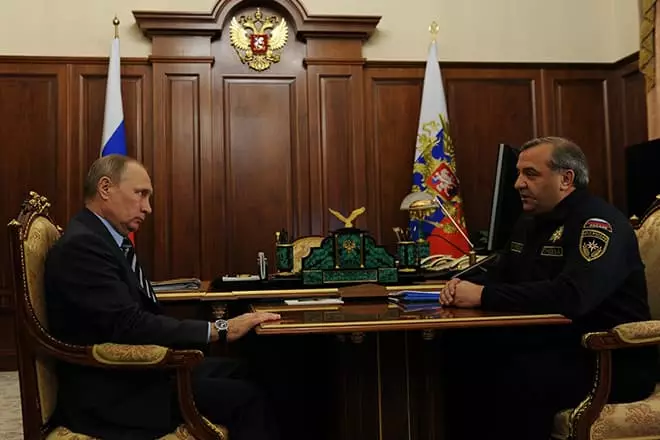 Vladimir Putin és Vladimir Puchkov