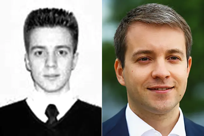 ניקולאי Nikiforov בצעירותו ועכשיו