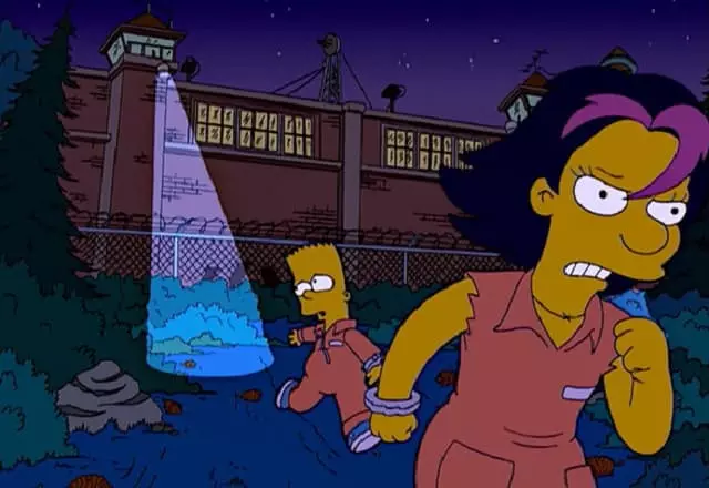 Bart Simpson u zatvoru