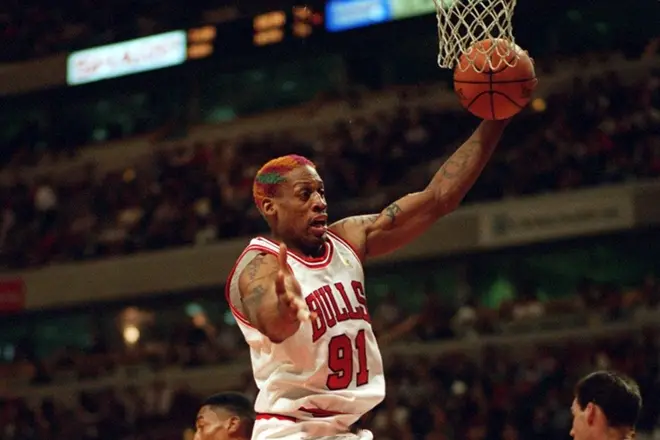 Dennis Rodman ĉe la Chicago Bulls Club