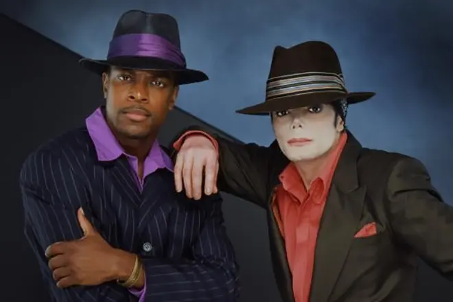 Chris Tucker og Michael Jackson