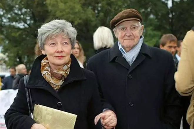 Daniel Granin and his wife Rimma