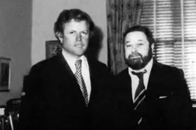 Senator Edward Kennedy en Julian Semenov