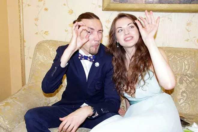 Ksenia Razin og hennes ektemann Ilya Zakovrzyshin