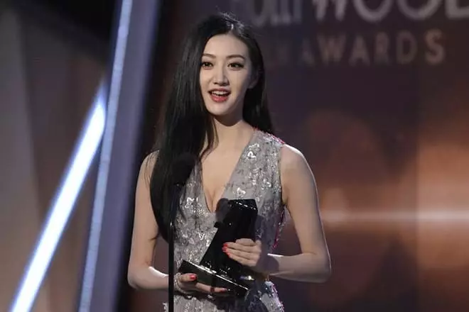 Jing Tian met 'n film